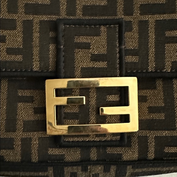 Fendi Baguette Bag Zucca FF 100% AUTh - Picture 3 of 16
